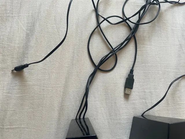 Caixinha De Som Megaware Pc ou Notebook P2 Fone  - Foto 3
