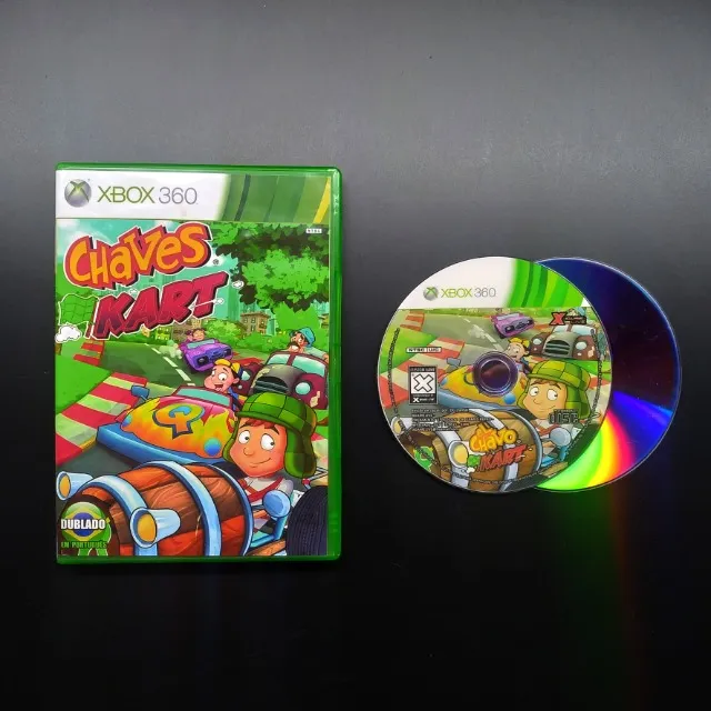 Chaves Kart - XBOX 360 Mídia Física Usado - Mundo Joy Games