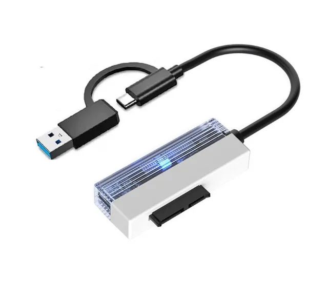 Cabo Adaptador Conversor Usb 3.0 / Type-C x Sata Hd827/AC