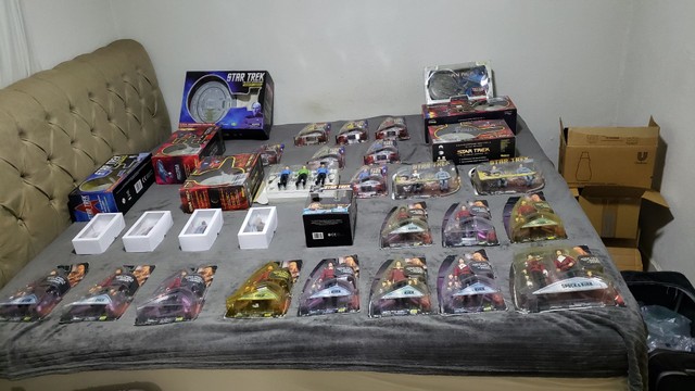 Bonecos Star Trek Coleção Completa!Leia anúncio! - Foto 3