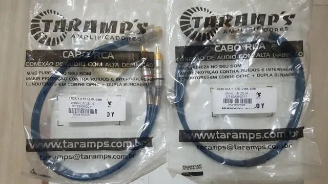 Kit Cabo RCA Taramp?s Amplicadores - Foto 6