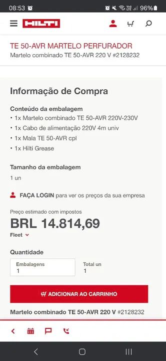 Rompedor Hilti TE 50 - Foto 6