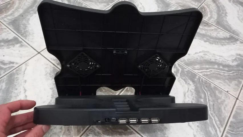 SUPORTE  PARA NOTEBOOKS COM  COOLER PARA 8 POSIÇÕES - Foto 3