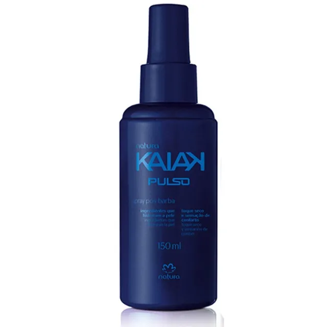 Super Spray Pós Barba Kaiak Pulso 150ml Natura Lançamento