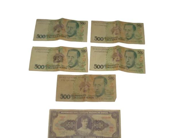 Dinheiro Antigo Brasil - Cruzados Novos E Cruzeiros