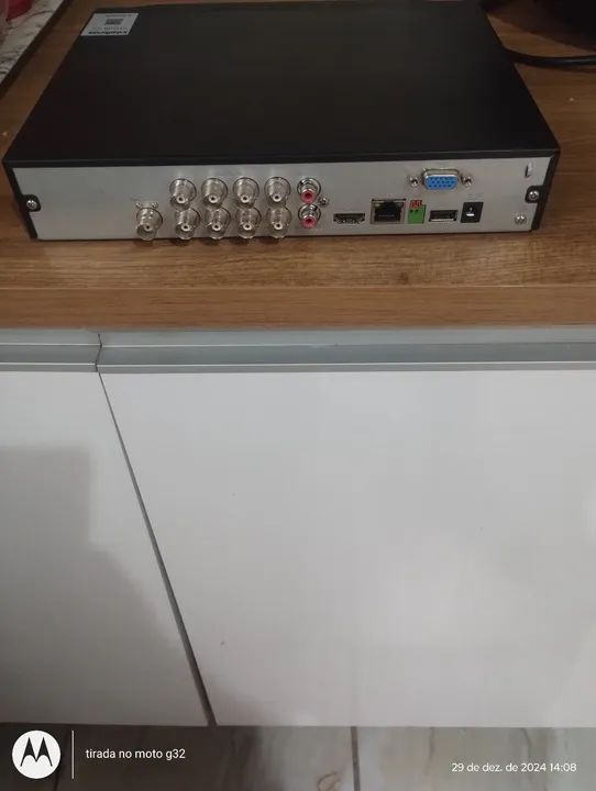 DVR 8 Canais Full HD 1080P COM  HD