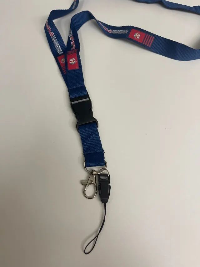 Chaveiro cordão c/ Engate- Red Bull Bragantino - Foto 3