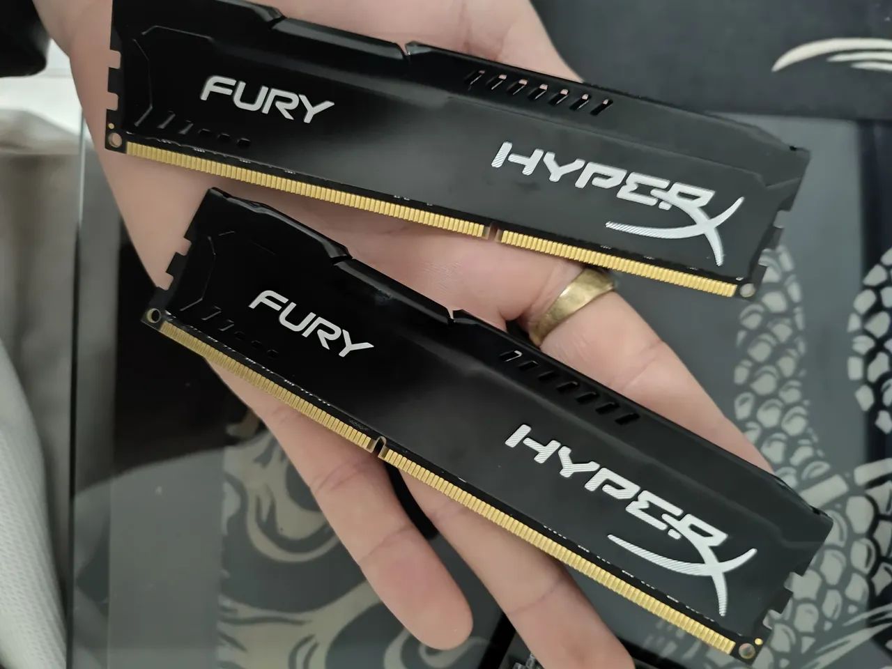 Placa Mãe Duex DXH81ZG+ Memória RAM 2x 8GB - Foto 3