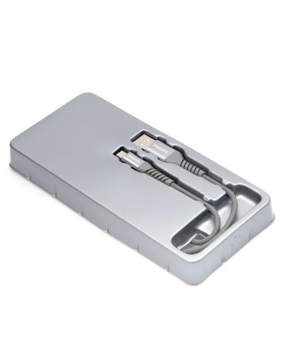 Cabo Usb Para iPhone iPad Apple Lightning 1,25m Philips - Foto 3