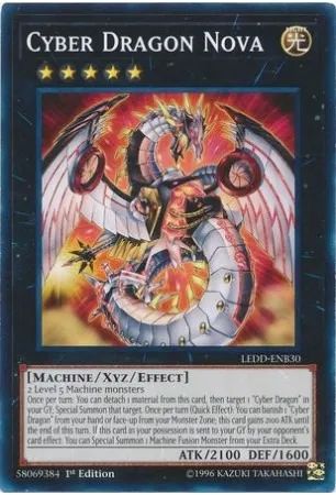 Yugioh!! Cyber Dragon Nova- Legendary Dragon Decks -- Ledd-p