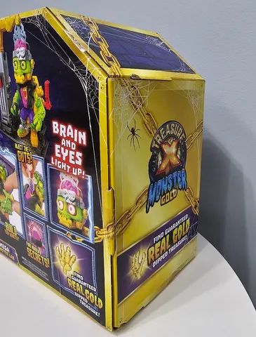 Treasure Monster Gold Mega Monster Lab: set novo lacrado igual naa fotos - Foto 4