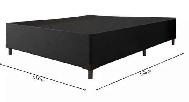 Base de box Casal 1.38 Nova disponível em Varias cores 