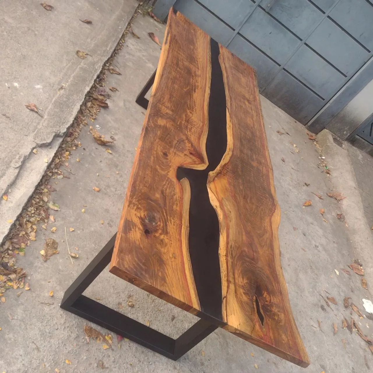 Mesa de Madeira Rústica 10 lugares Rivertable - Foto 2