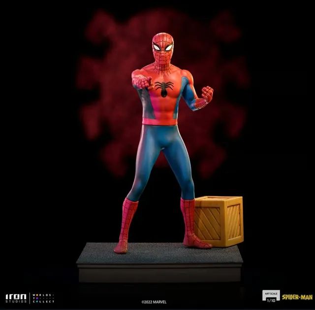 Spider-Man 60s Deluxe Animated Series Iron Studios - Foto 3