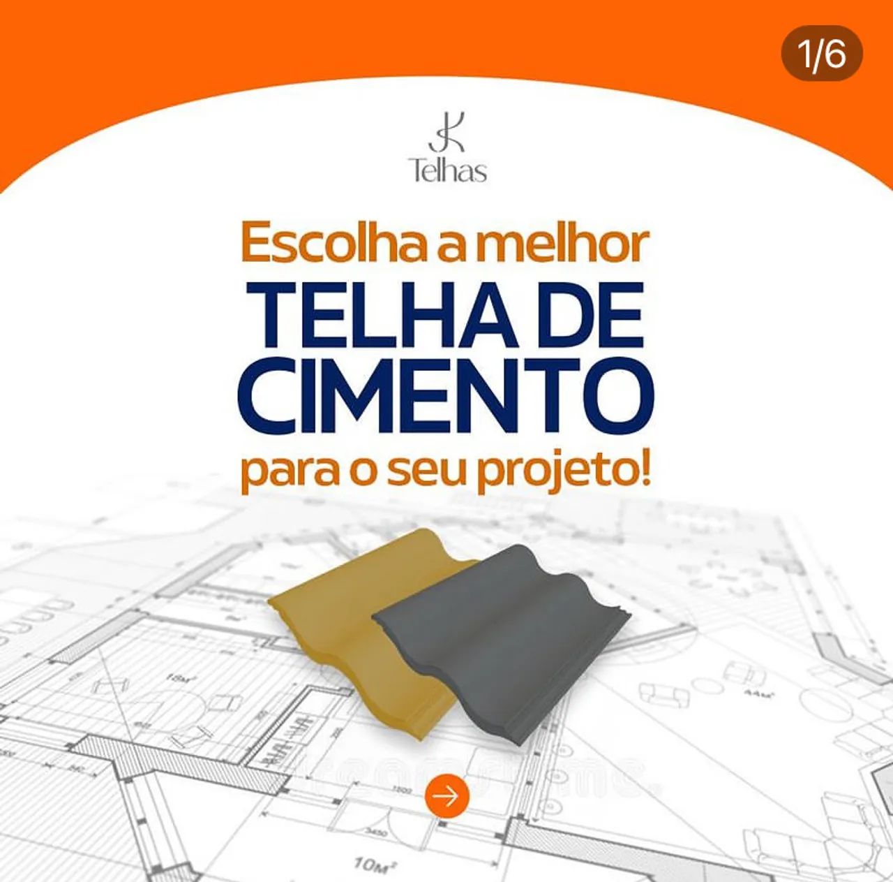 Telhas de Cimento  - Foto 3
