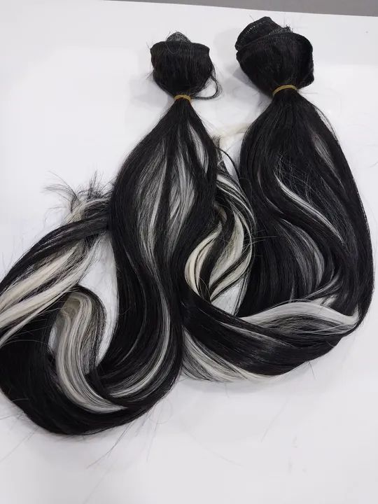 2 Telas duplas e cheias de cabelo bio humano no tic tcs . - Foto 2
