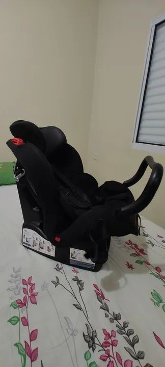 Cadeirinha Burigotto Matrix Evolution K preta e vermelha - Foto 5
