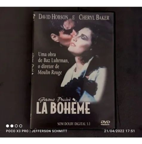 Dvd La Boheme - Giacomo Puccini