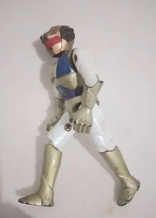 Boneco Articulado Vintage - Bioman Warrior anos 80  Colecionável - Foto 4