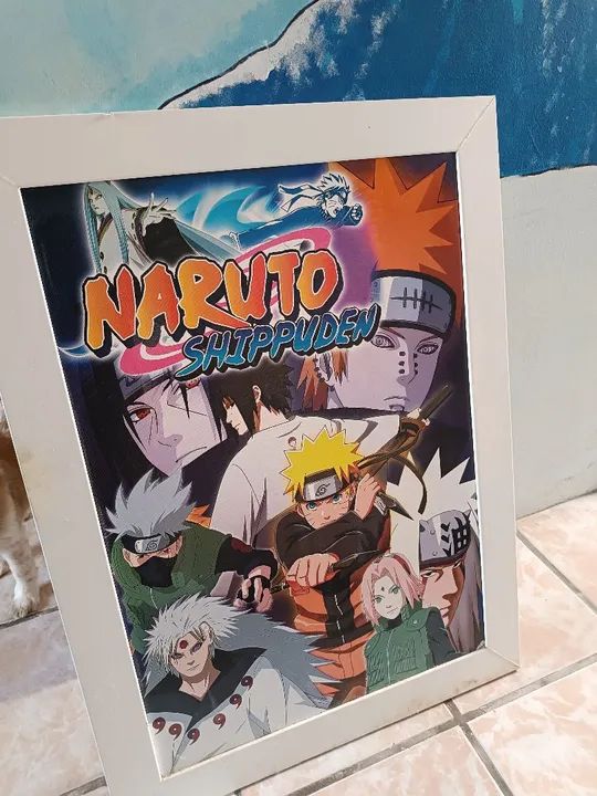 QUADRO NARUTO GRANDE - Foto 2