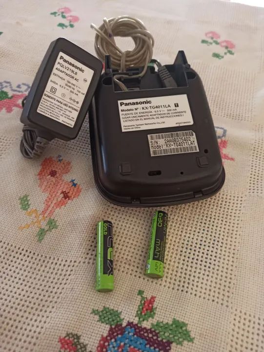 Telefone sem fio usado e funcionando  - Foto 3