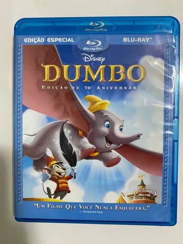 Blu ray Original Disney - Dumbo Edição Especial 70 Anos