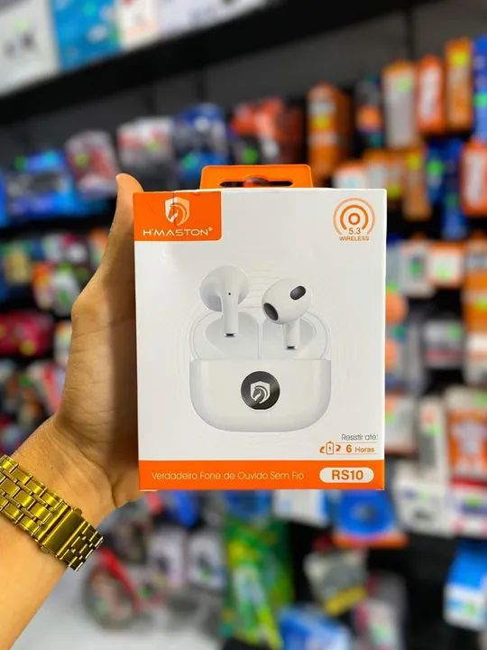 FONE DE OUVIDO BLUETOOTH HMASTON RS10 - Foto 6