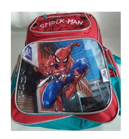 R$79.99 mochila infantil homem aranha spider man nova costas novo escolar reforçada - Foto 2