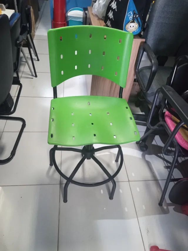 Cadeira giratória alta escritório  - Foto 3