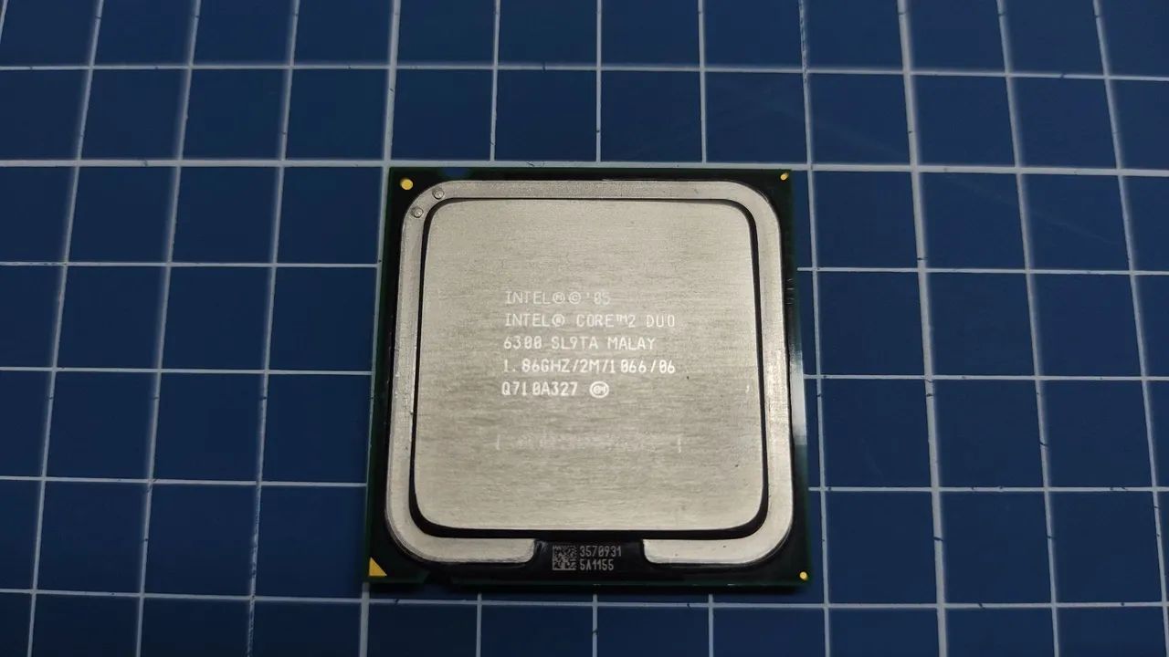 Processador Intel Core2Duo 6300 1.86GHz SL9TA