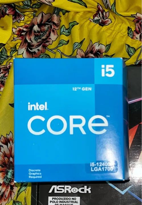 Processador Intel Core i5 12400F - Novo - Foto 3