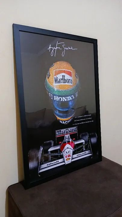 Quadro Ayrton Senna - Foto 3