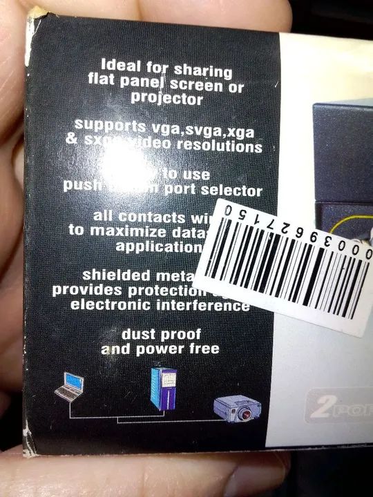 VGA Vídeo Seletor 2x1 ou 1x2 - Foto 6