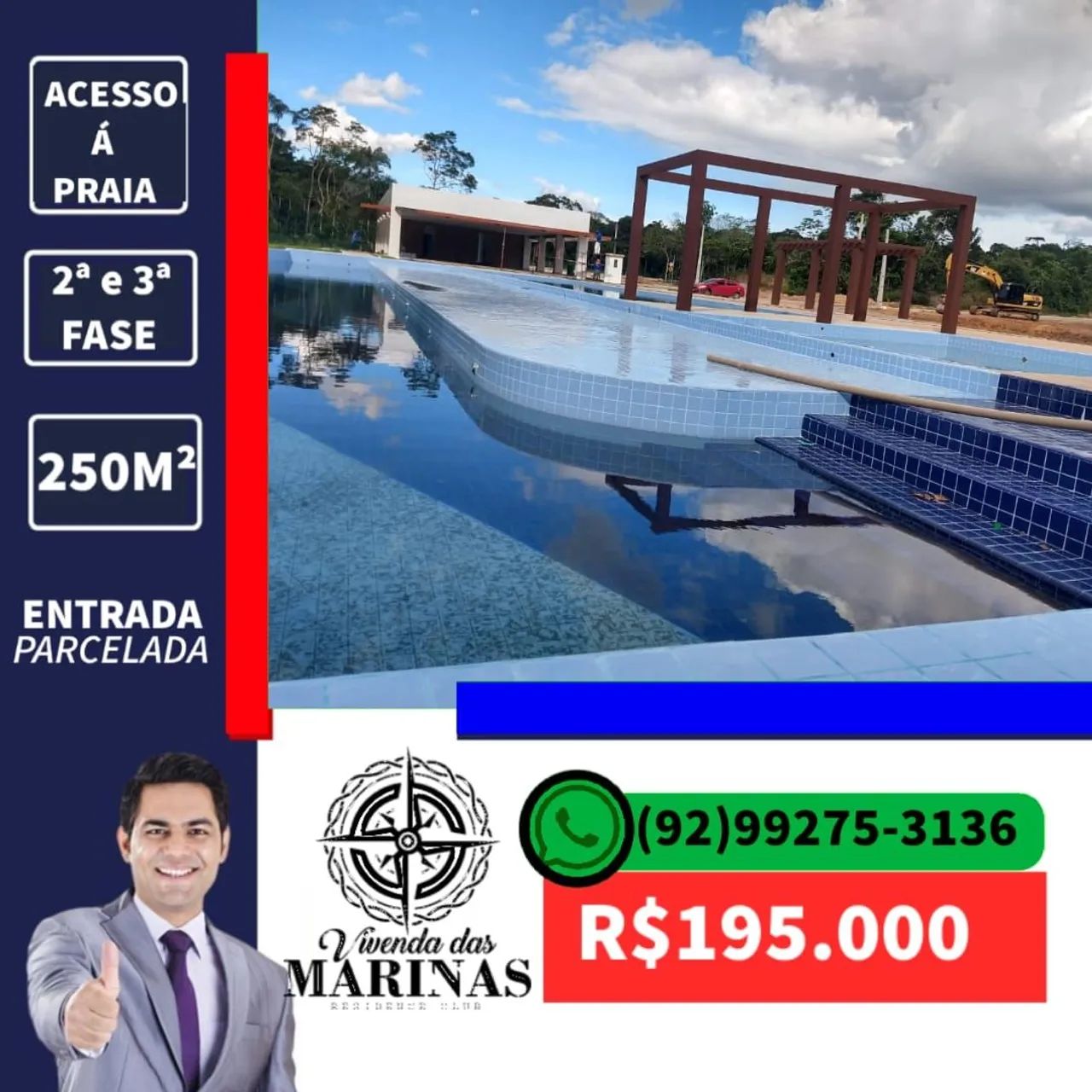 Lotes 250 M² com acesso a praia  - Foto 4