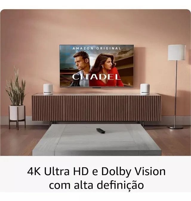 Streaming Fire Tv  3a Geração Stick 4k wifi 6 Alexa E Comandos De Tv, Amazon Novo Original - Foto 4
