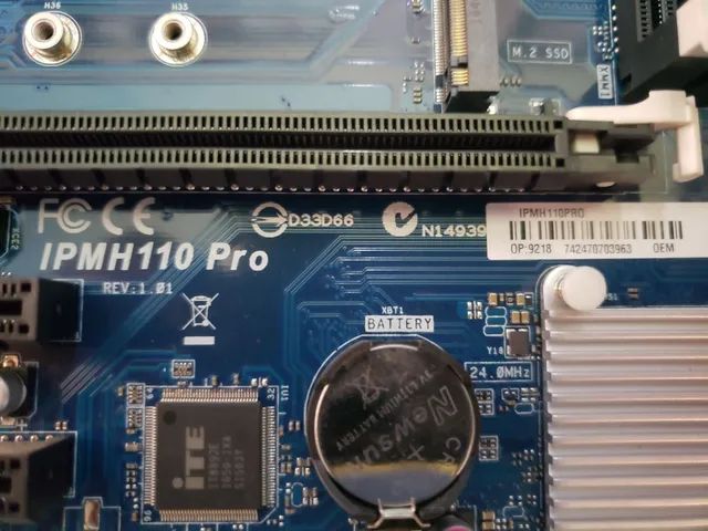 Placa Lga 1151 Ipmh110 Ddr4  - Foto 4
