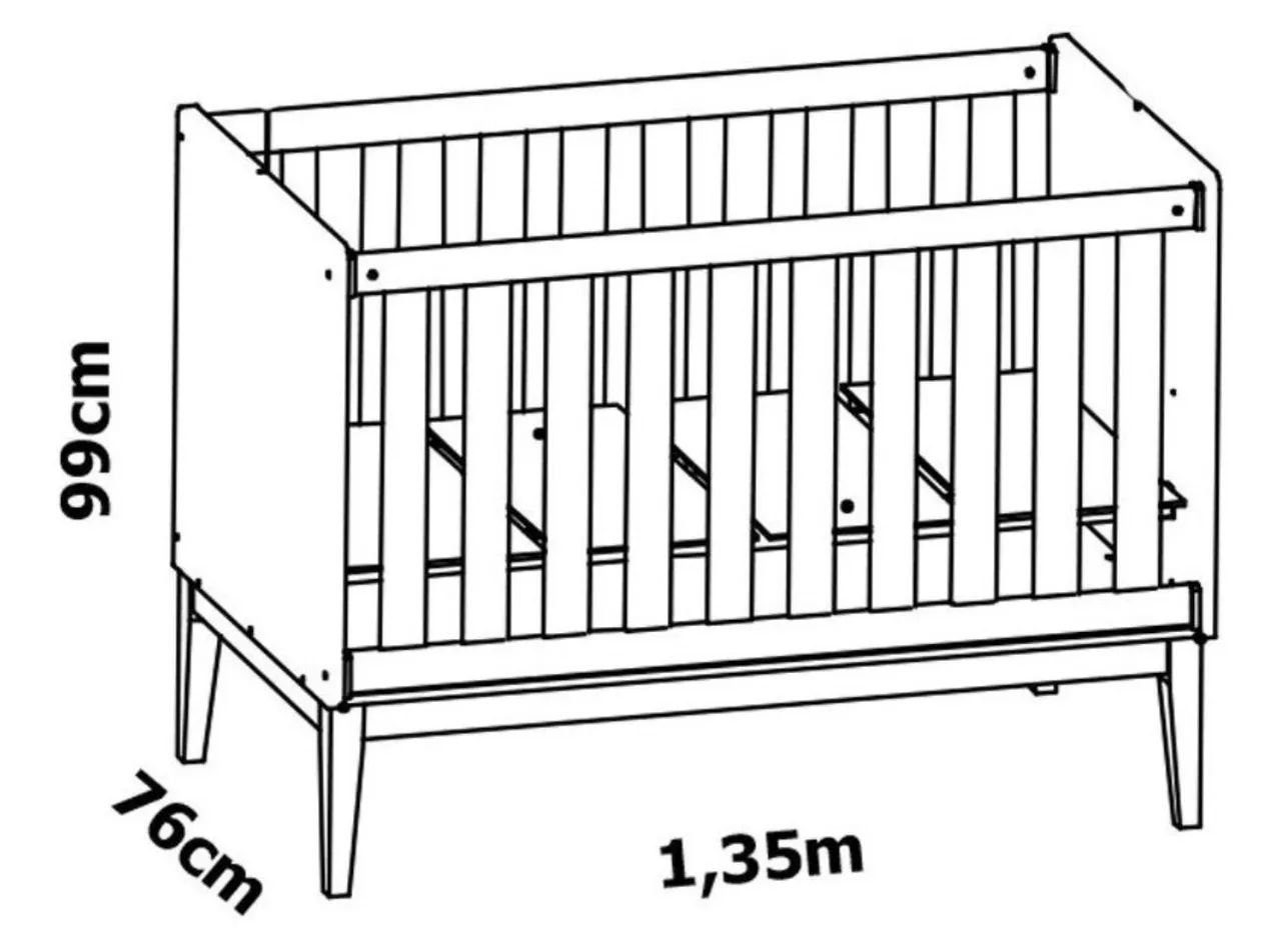 Berço com colchão 64860948172801121