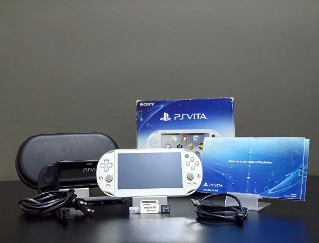 PS VITA Slim Branco Desbloqueado 32GB