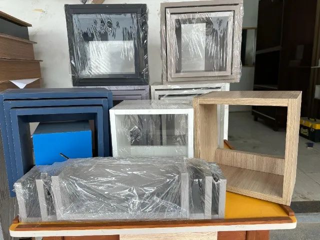 KIT COM 3 NICHOS EM MDF - DIVERSOS MODELOS E CORES!  - Foto 3