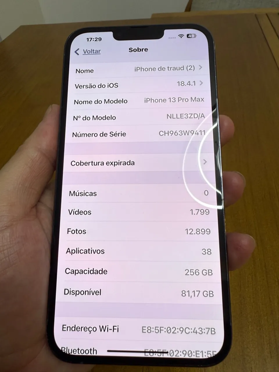 iPhone 13 Pro Max 256GB - Sempre protegido + acessórios