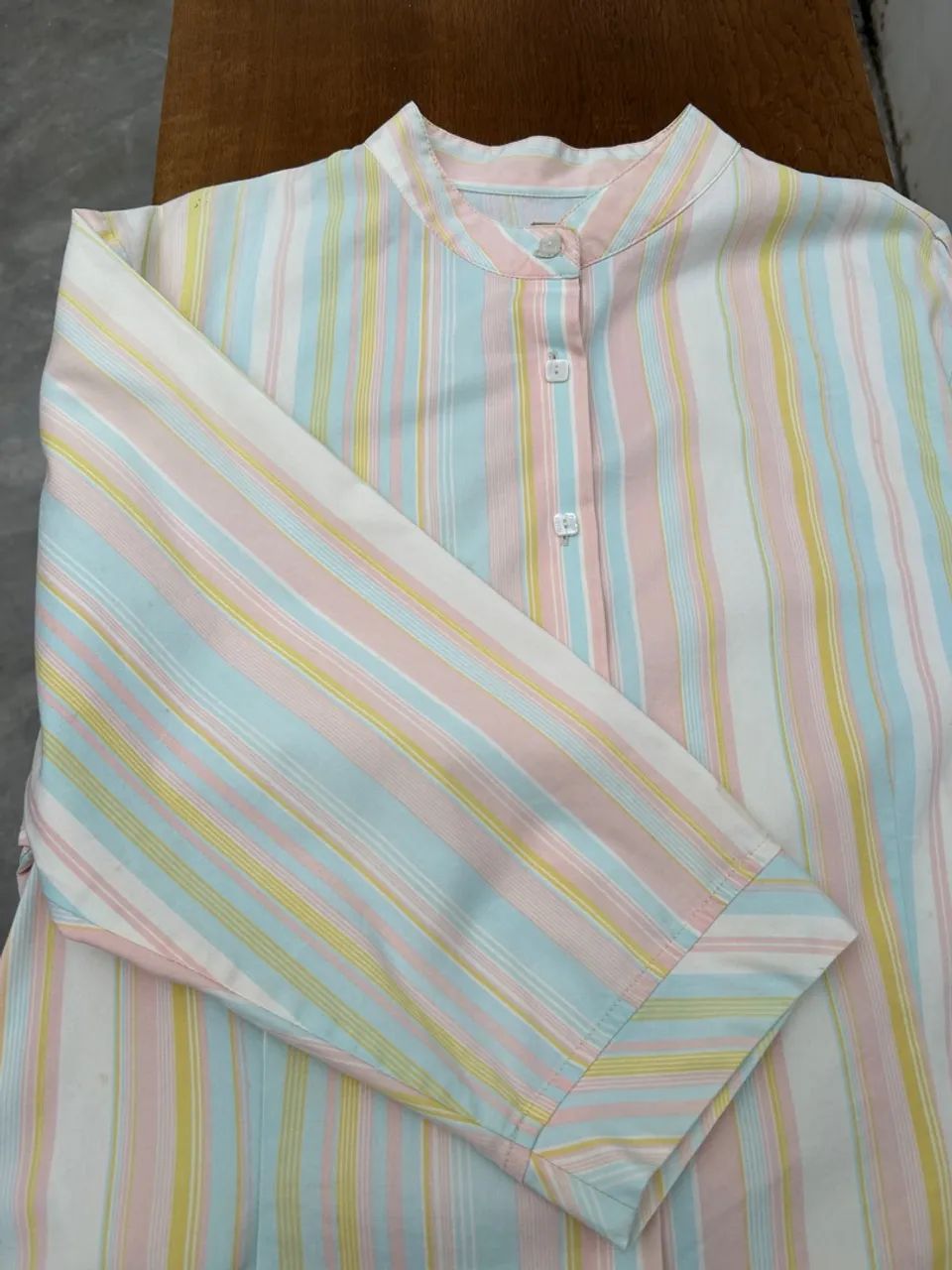 Camisa listrada tons pastel Fility - Foto 5