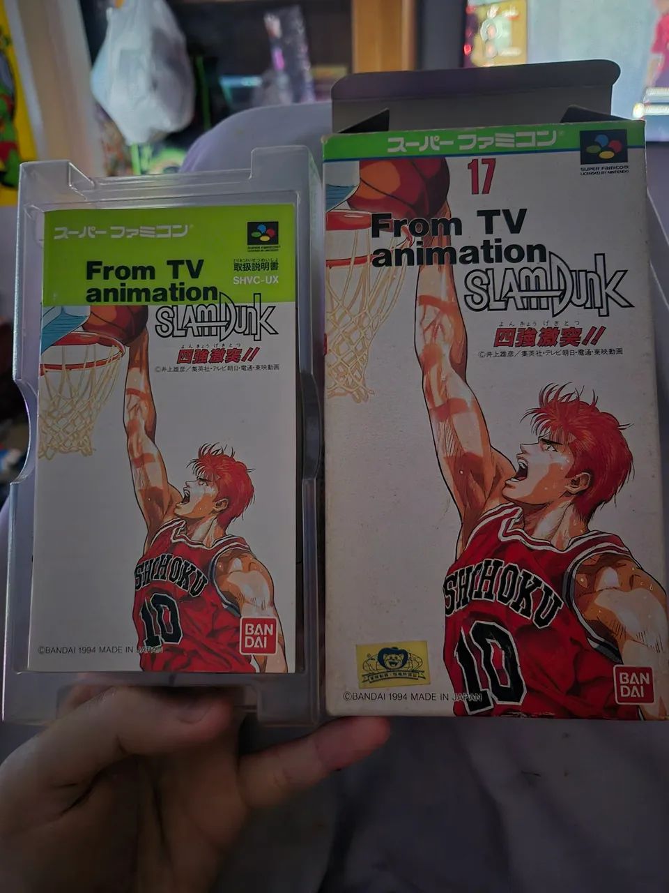 Jogo Super Nintendo - Slam Dunk - From TV Animation - Foto 2