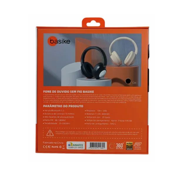 Fone Bluetooth Basike Original - Foto 2