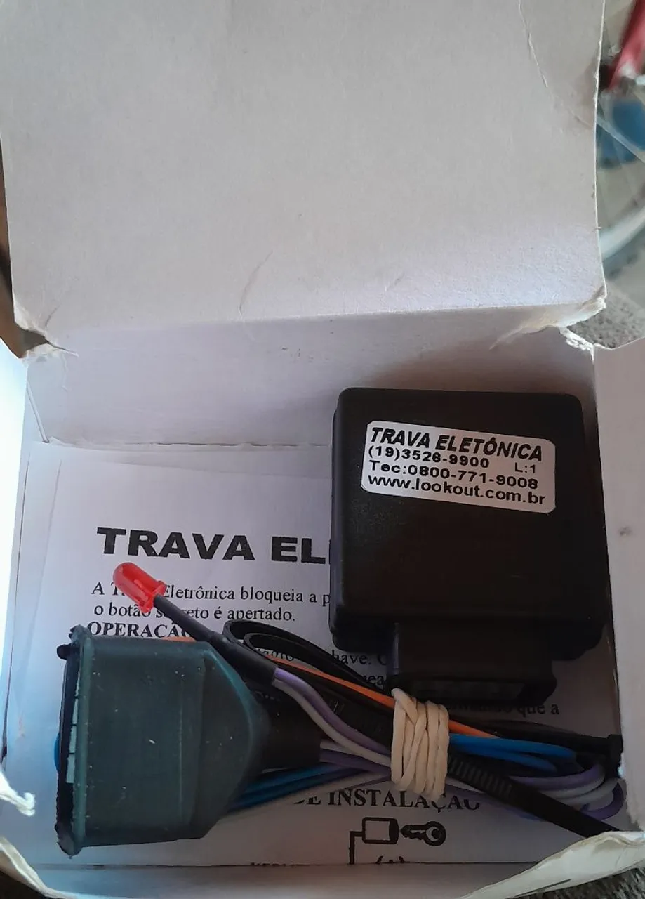 Trava Eletrônica para Moto - Lookout