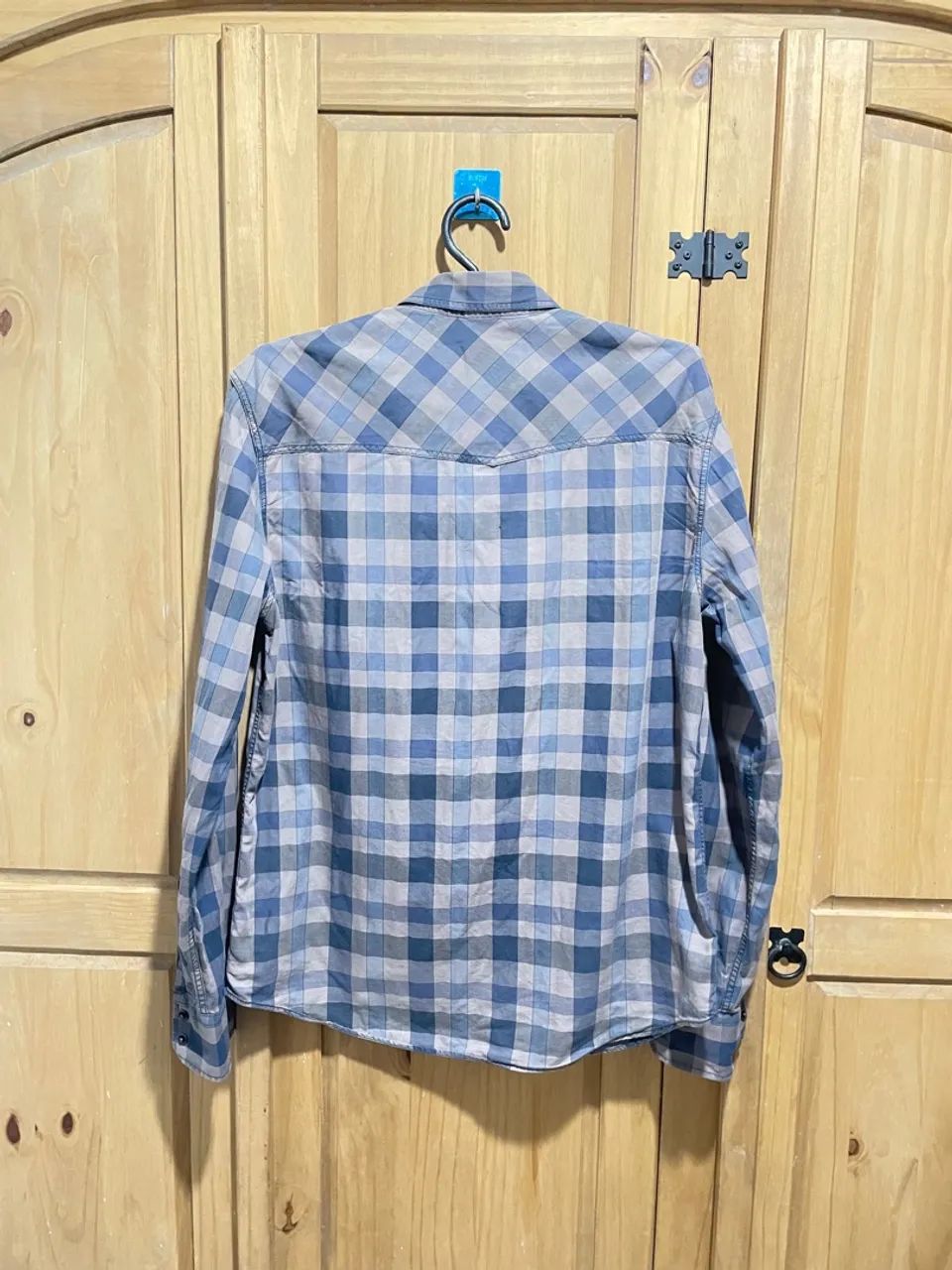 Camisa xadrez masculina - Foto 2