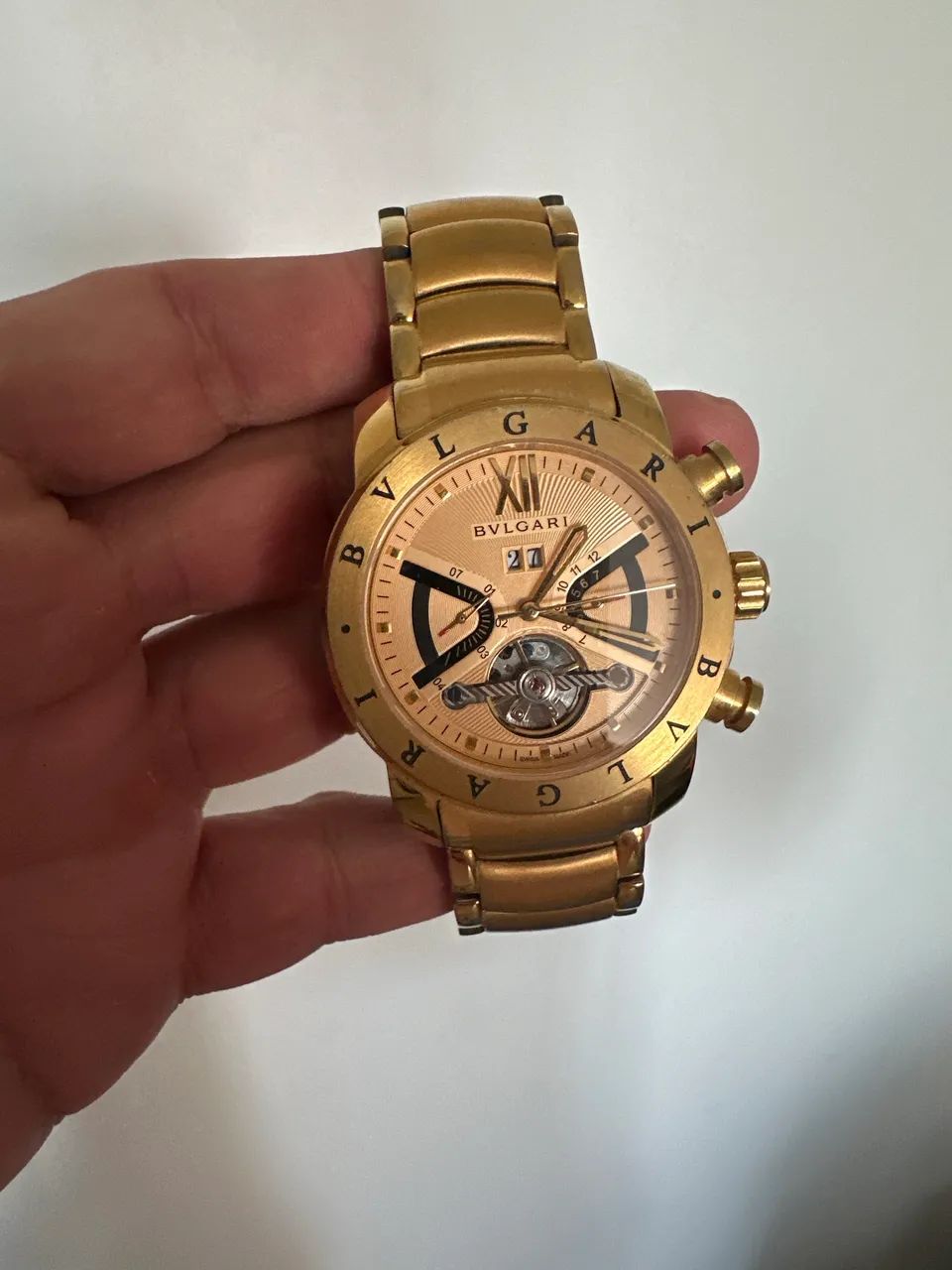 Relogio Bvlgari 18k automático