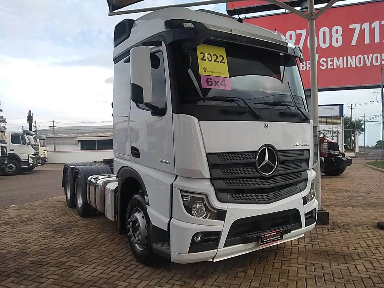 Mercedes-Benz Actros Actros 2651 MP5 LS 6x4 2p (diesel)(E5) 2022/2022 Vamos Seminovos Rege
