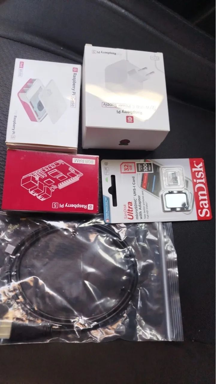 Raspberry Pi 5 8gb Ram Kit Completo Original + nota Fiscal - Foto 3