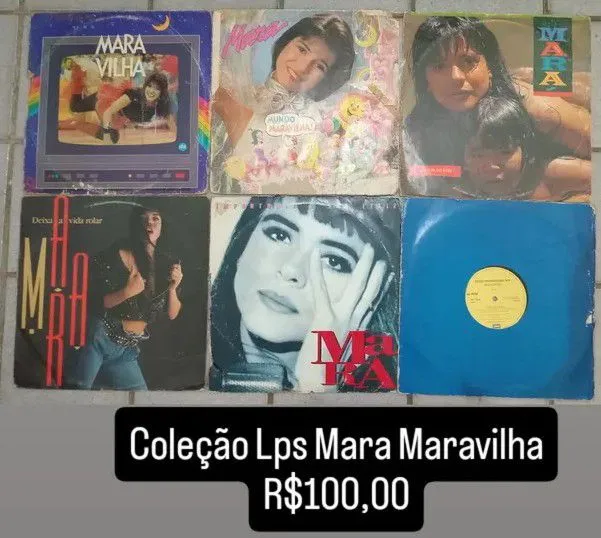 Coleção Lps Mara Maravilha