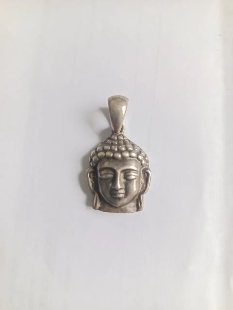 Pingente Prata Pura Buddha Buda